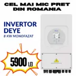 Invertor monofazat DEYE Hibrid 8kW SUN-8K-SG01LP1-EU