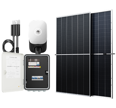 Instalație fotovoltaică cu panouri solare moderne pentru economisirea energiei